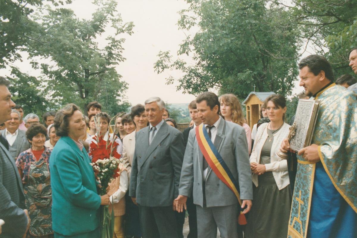 Vizita Reginei Ana de Romania 24.iunie.1996